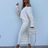 Melania - Conjunto de Top + Vestido