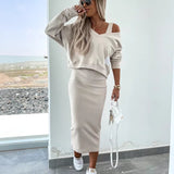 Melania - Conjunto de Top + Vestido