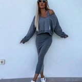 Melania - Conjunto de Top + Vestido