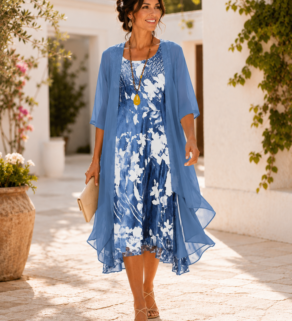 Olivia Two-Layer Dress