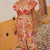Olivia™ | Vestido longo colorido