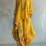 Moda Lusitana - Conjunto Elegante Floral