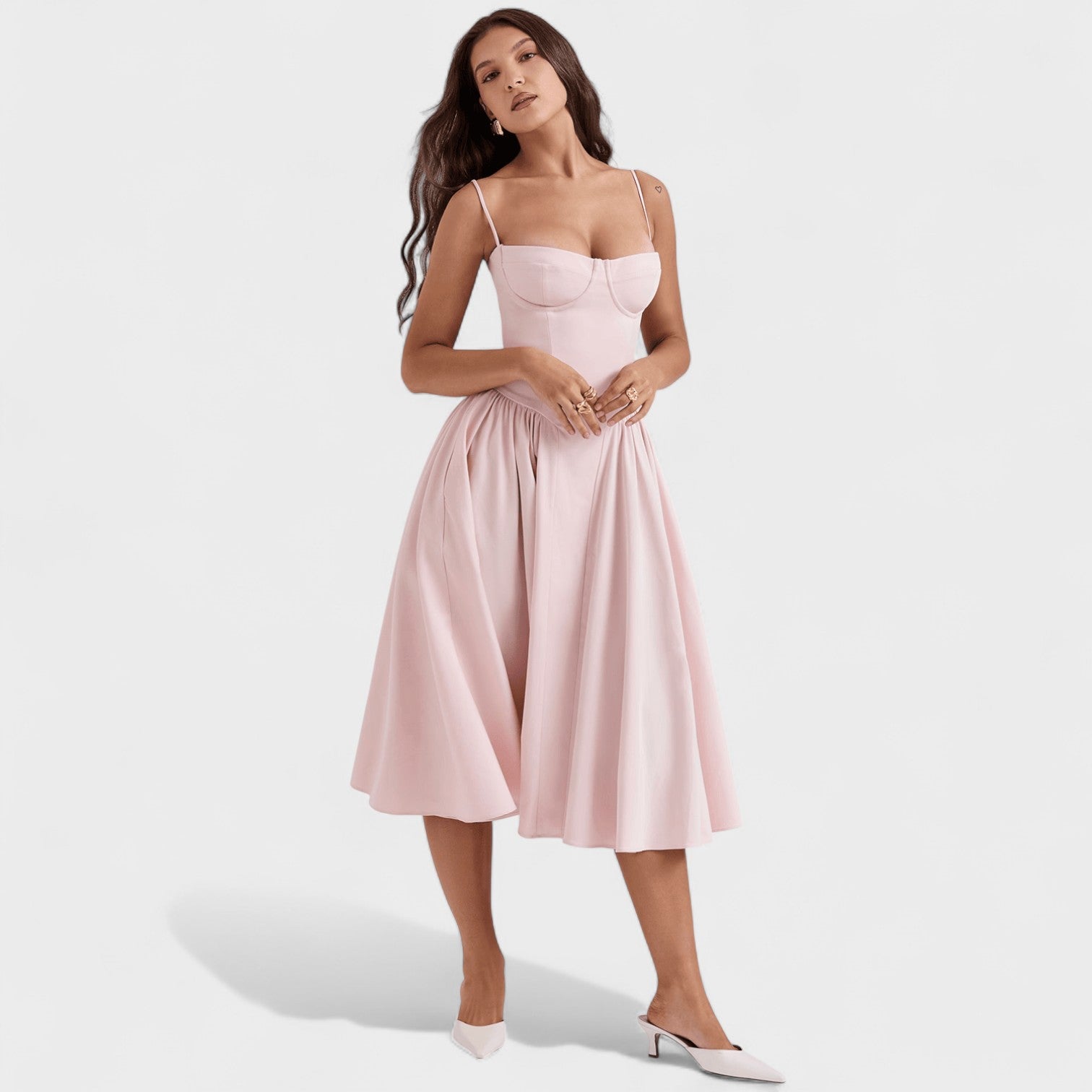 Vestido com Corset