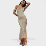 Vestido de silhueta escultural