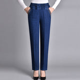 Moda Lusitana - Jeans Elegantes com Bolsos Laterais