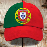 Unisex Portugal Copa do Mundo 2026 torcendo impresso Baseball Cap