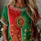 Camiseta casual com estampa de arte fã do futebol português retrô
