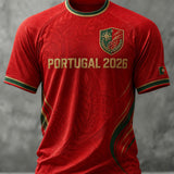T-shirt Estampada Futebol Masculino Portugal