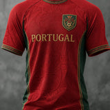 Camiseta masculina com estampa da seleção de futebol de Portugal