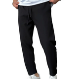 Calças cónicas elegantes com cordão