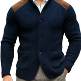 Blazer de malha elegante