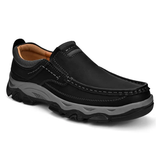 Sapatos de couro elegantes