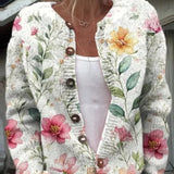 Zita™ | CARDIGAN FLORAL ELEGANTE