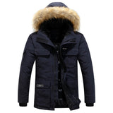 Casaco de inverno elegante para homem