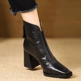 Moda Lusitana - Botas Elegantes com Salto de Madeira
