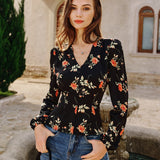 Moda Lusitana - Blusa com Estampa Floral