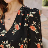 Moda Lusitana - Blusa com Estampa Floral