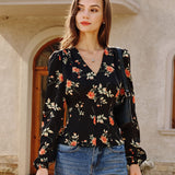 Moda Lusitana - Blusa com Estampa Floral