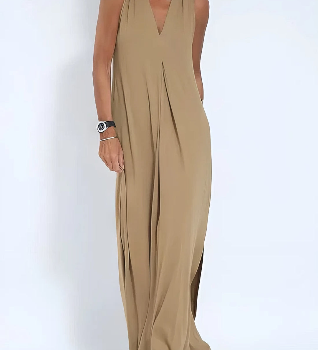 Ava™ | Vestido longo elegante + cardigan