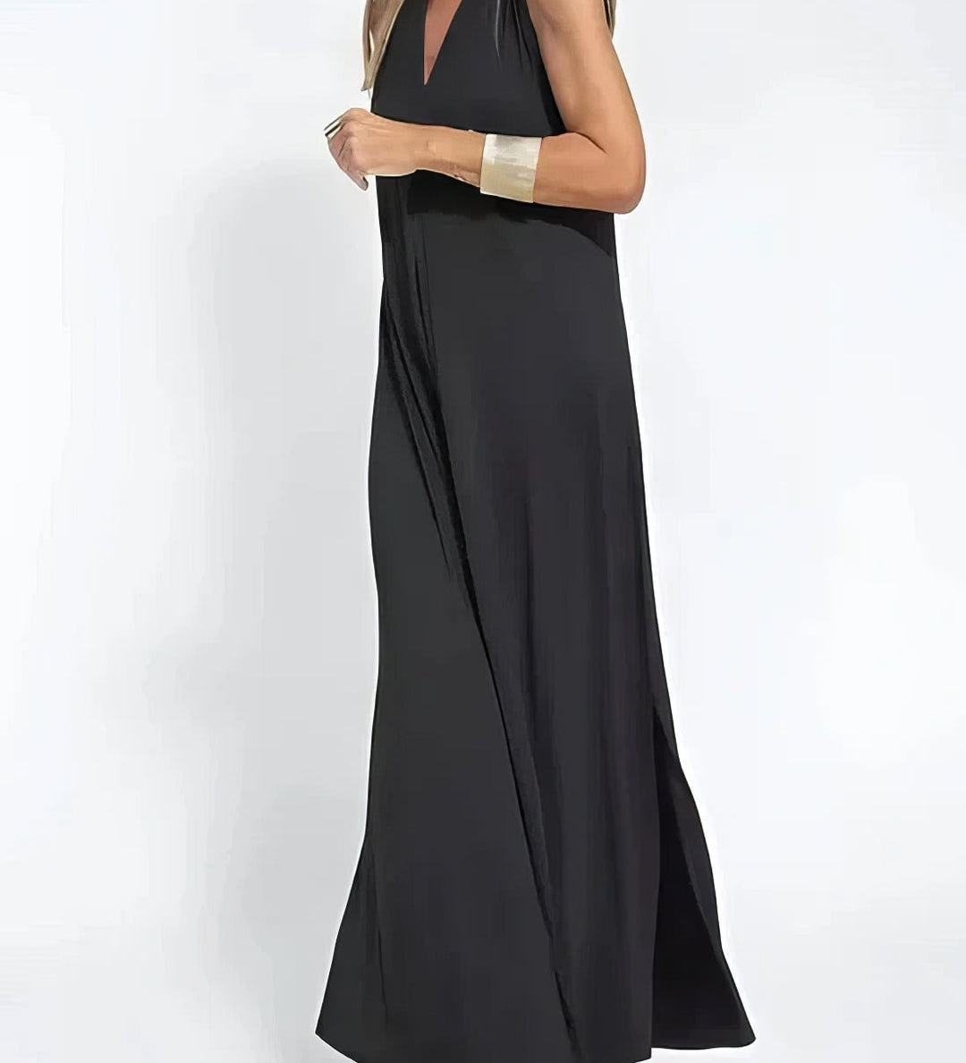 Ava™ | Vestido longo elegante + cardigan
